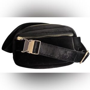 Anthropologie Black Crossbody Bag Sleek and Versatile